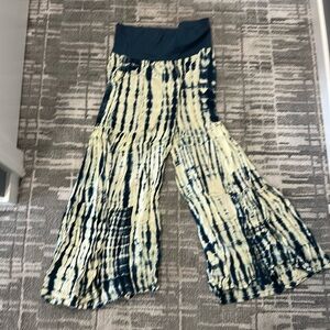 Girl, fish wide leg pants with pockets